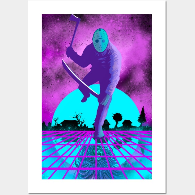 Jason 80s retro Wall Art by DougSQ